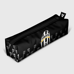 Пенал для ручек Ювентус белые розы, цвет: 3D-принт