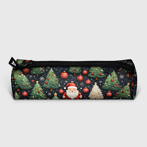Пенал Новый год паттерн Дед мороз / 3D-принт – фото 3