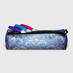 Пенал для ручек Ледяной цветочный орнамент, цвет: 3D-принт — фото 2