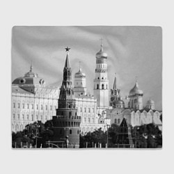 Плед флисовый Москва: Кремль, цвет: 3D-велсофт