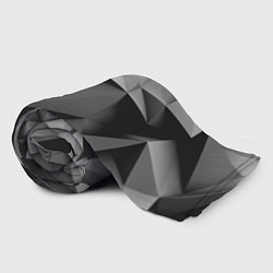 Плед флисовый Gray abstraction, цвет: 3D-велсофт — фото 2