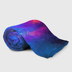 Плед флисовый Узор цвета, цвет: 3D-велсофт — фото 2