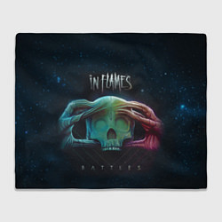 Плед флисовый In Flames: Battles, цвет: 3D-велсофт