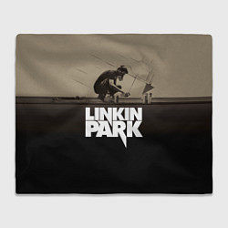 Плед флисовый Linkin Park: Meteora, цвет: 3D-велсофт