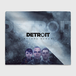 Плед флисовый Detroit: Become Human, цвет: 3D-велсофт