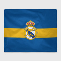 Плед флисовый Реал Мадрид, цвет: 3D-велсофт
