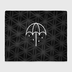 Плед флисовый BMTH Umbrella, цвет: 3D-велсофт