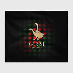Плед флисовый GUSSI EQ Style, цвет: 3D-велсофт