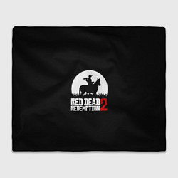 Плед флисовый RDR 2: Moonlight, цвет: 3D-велсофт