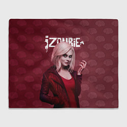 Плед флисовый I-ZOMBIE, цвет: 3D-велсофт