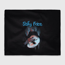 Плед флисовый Sally Face, цвет: 3D-велсофт