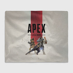 Плед флисовый Apex Legends, цвет: 3D-велсофт