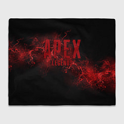Плед флисовый Apex Legends: Red Blood, цвет: 3D-велсофт