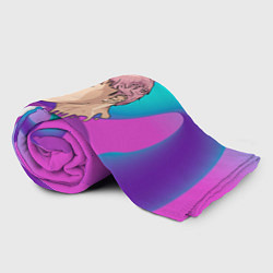 Плед флисовый BTS Psyco, цвет: 3D-велсофт — фото 2