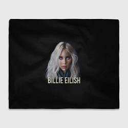 Плед флисовый BILLIE EILISH, цвет: 3D-велсофт