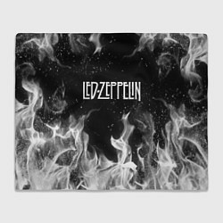 Плед флисовый LED ZEPPELIN, цвет: 3D-велсофт