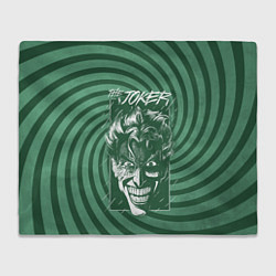 Плед флисовый The Joker, цвет: 3D-велсофт