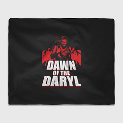 Плед флисовый Dawn of the Daryl, цвет: 3D-велсофт