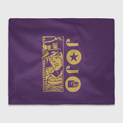 Плед флисовый JoJo Bizarre Adventure, цвет: 3D-велсофт