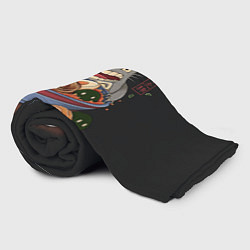 Плед флисовый Тоторо, цвет: 3D-велсофт — фото 2