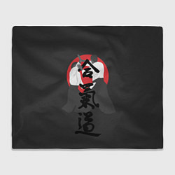 Плед флисовый Aikido, цвет: 3D-велсофт