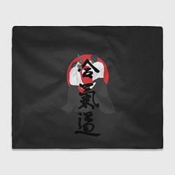 Плед флисовый Aikido, цвет: 3D-велсофт