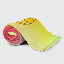 Плед флисовый МАРШМЕЛЛОУ, цвет: 3D-велсофт — фото 2
