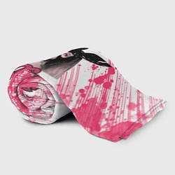 Плед флисовый ARIANA GRANDE, цвет: 3D-велсофт — фото 2