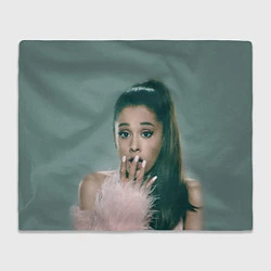 Плед флисовый Ariana Grande Ариана Гранде, цвет: 3D-велсофт