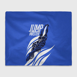 Плед флисовый Jump master, цвет: 3D-велсофт