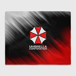 Плед флисовый UMBRELLA CORP, цвет: 3D-велсофт