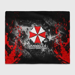 Плед флисовый UMBRELLA CORP, цвет: 3D-велсофт