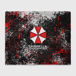 Плед флисовый UMBRELLA CORP, цвет: 3D-велсофт