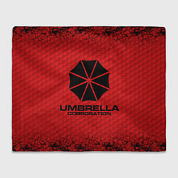 Плед флисовый Umbrella Corporation, цвет: 3D-велсофт