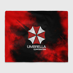 Плед флисовый UMBRELLA CORP, цвет: 3D-велсофт