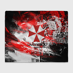 Плед флисовый UMBRELLA CORP, цвет: 3D-велсофт