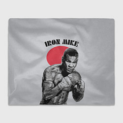 Плед флисовый Iron Mike, цвет: 3D-велсофт