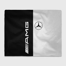 Плед флисовый MERCEDES AMG, цвет: 3D-велсофт