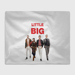 Плед флисовый Little Big, цвет: 3D-велсофт