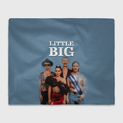 Плед флисовый Little Big, цвет: 3D-велсофт