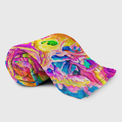 Плед флисовый TIE DYE, цвет: 3D-велсофт — фото 2