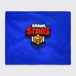 Плед флисовый BRAWL STARS, цвет: 3D-велсофт