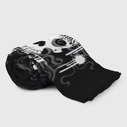 Плед флисовый Bullet For My Valentine, цвет: 3D-велсофт — фото 2