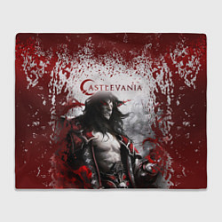 Плед флисовый Castlevania, цвет: 3D-велсофт