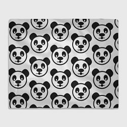 Плед флисовый Panda, цвет: 3D-велсофт