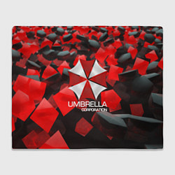 Плед флисовый Umbrella Corp, цвет: 3D-велсофт
