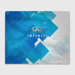 Плед флисовый Infiniti, цвет: 3D-велсофт