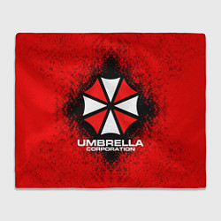 Плед флисовый Umbrella Corporation, цвет: 3D-велсофт