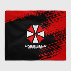 Плед флисовый Umbrella Corporation, цвет: 3D-велсофт