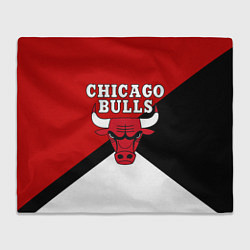 Плед флисовый CHICAGO BULLS, цвет: 3D-велсофт